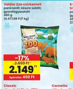 Interspar Valdor Zoo csirkemell ajánlat