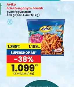 Interspar Aviko édesburgonya-hasáb ajánlat