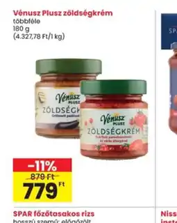 Interspar Vénusz Plusz zöldségkrém ajánlat