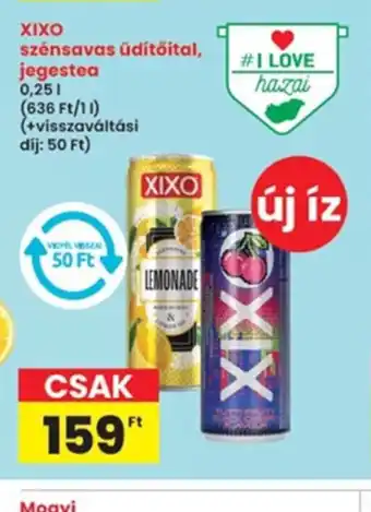 Interspar Xixo szénsavas üdítőital ajánlat