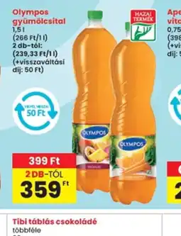 Interspar Olympos gyümölcsital ajánlat