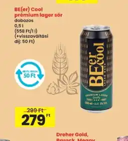 Interspar BE(er) Cool prémium lager sör ajánlat