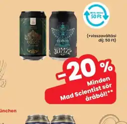 Interspar Mad Scientist sör ajánlat