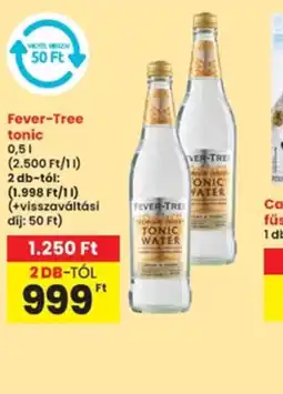 Interspar Fever-Tree Tonic ajánlat