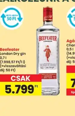 Interspar Beefeater London Dry gin ajánlat