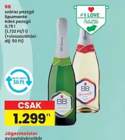 Interspar BB száraz pezsgő ajánlat