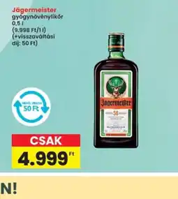 Interspar Jägermeister gygynövénylikőr ajánlat