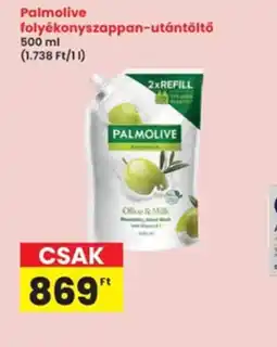 Interspar Palmolive folyékony szappan-utántöltő ajánlat