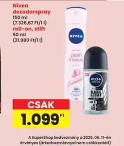 Interspar Nivea dezodorspray ajánlat