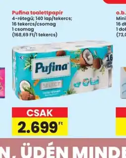 Interspar Pufina toalettpapír ajánlat