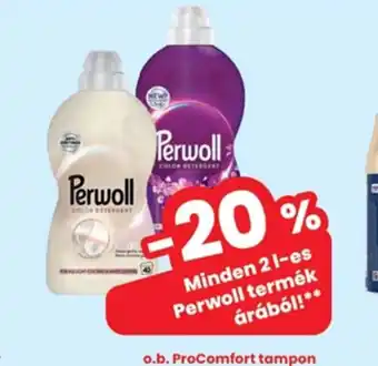 Interspar Perwoll ajánlat