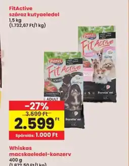 Interspar FitActive száraz kutyaeledel ajánlat