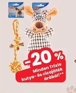 Interspar Minden Trixie kutya- és cicajáték árábl! ajánlat