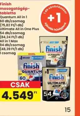 Interspar Finish mosogatgép-tabletta ajánlat