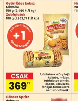Interspar Győri Édes keksz ajánlat