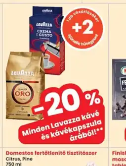 Interspar Lavazza kávé ajánlat