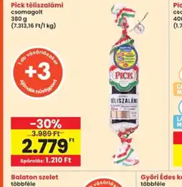 Interspar Pick téliszalámi ajánlat