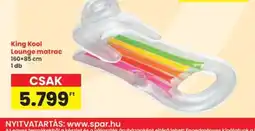 Interspar King Kool Lounge matrac ajánlat