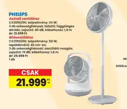 Interspar Philips Asztali ventilátor ajánlat