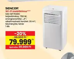 Interspar Sencor Wi-Fi mobilklíma ajánlat