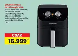 Interspar Gourmetmaxx forr levegős sütő ajánlat