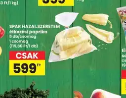 Interspar Spar Hazai Szeretem étkezési paprika ajánlat