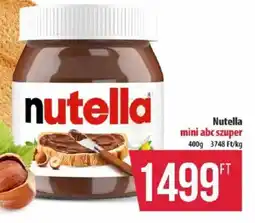 Coop Nutella ajánlat