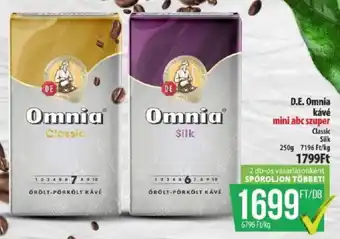 Coop D.E. Omnia kávé ajánlat