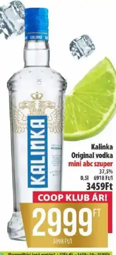 Coop Kalinka Original vodka ajánlat