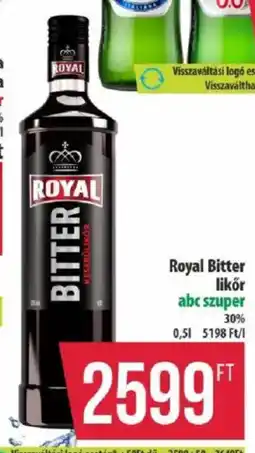 Coop Royal Bitter likőr ajánlat