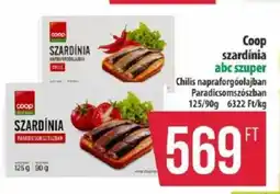 Coop Coop szardínia ajánlat