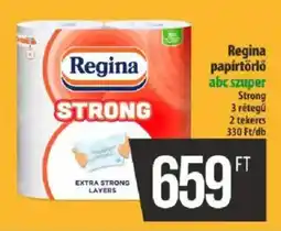 Coop Regina papírtörlő ajánlat