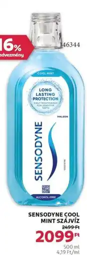 Rossmann Sensodyne cool mint szájvíz ajánlat
