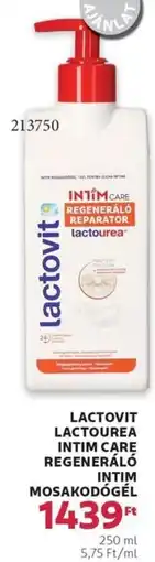 Rossmann Lactovit lactourea intim care regeneráló intim mosakodógél ajánlat
