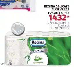 Rossmann Regina delicate aloe verás toalettpapír ajánlat