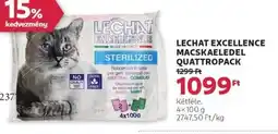 Rossmann Lechat excellence macskaeledel quattropack ajánlat