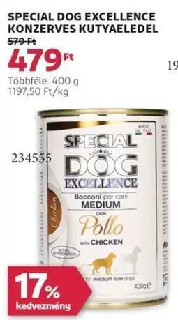 Rossmann Special dog excellence konzerves kutyaeledel ajánlat