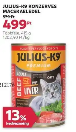 Rossmann Julius-k9 konzerves macskaeledel ajánlat