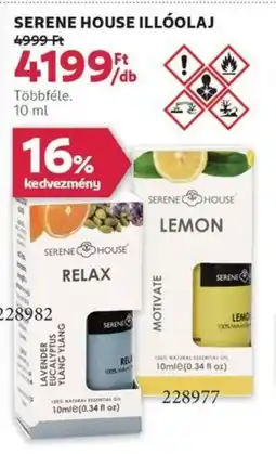Rossmann Serene house illóolaj ajánlat