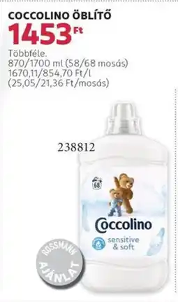 Rossmann Coccolino öblítő ajánlat