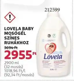 Lovela baby mosógél színes ruhákhoz
