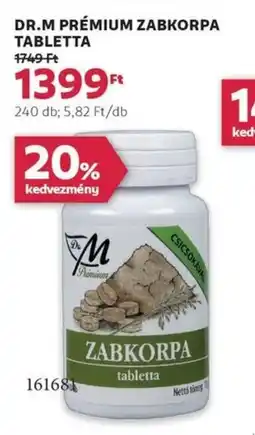Rossmann Dr.m prémium zabkorpa tabletta ajánlat