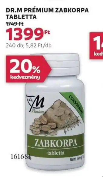 Rossmann Dr.m prémium zabkorpa tabletta ajánlat