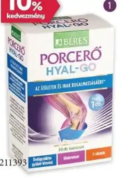 Rossmann Béres porcerő hyal-go kapszula ajánlat
