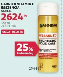 Rossmann Garnier vitamin c esszencia ajánlat