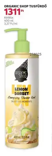 Rossmann Organic shop tusfürdő ajánlat