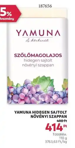 Rossmann Yamuna hidegen sajtolt növényi szappan ajánlat