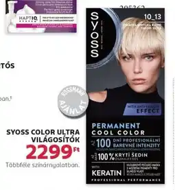 Rossmann Syoss color tartós hajfesték ajánlat