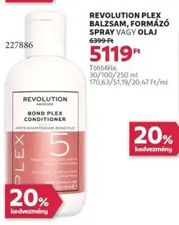 Revolution plex balzsam, formázó spray vagy olaj
