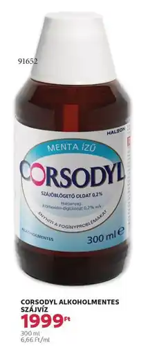 Rossmann Corsodyl alkoholmentes szájvíz ajánlat